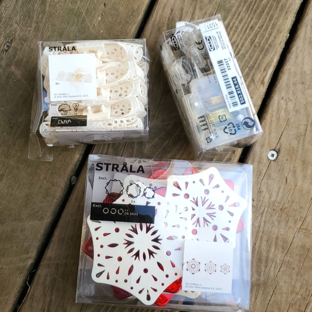 NEW Ikea Strala lights bundle